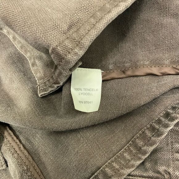 J. JILL 100% Lyocell brown jacket - Picture 6 of 6
